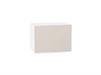 Шкаф верхний горизонтальный Фьюжн Белый, Cream Silk, 360, 500 В*Ш*Г 358*500*320, фасад МДФ  Cream Silk, корпус  Белый ms2510VVT_71861