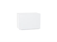 Шкаф верхний горизонтальный Фьюжн Белый, Silky White, 360, 500 В*Ш*Г 358*500*320, фасад МДФ  Silky White, корпус  Белый ms2510VVT_51875