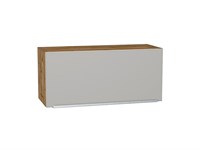 Шкаф верхний горизонтальный Фьюжн Дуб Вотан, Silky Light Grey, 360, 800 В*Ш*Г 358*800*320, фасад МДФ  Silky Light Grey, корпус  Дуб Вотан ms2510VVT_66558