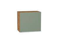 Шкаф верхний горизонтальный Фьюжн Дуб Вотан, Silky Mint, 460, 500 В*Ш*Г 458*500*318, фасад МДФ  Silky Mint, корпус  Дуб Вотан ms2510VVT_60657