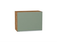 Шкаф верхний горизонтальный Фьюжн Дуб Вотан, Silky Mint, 460, 600 В*Ш*Г 458*600*318, фасад МДФ  Silky Mint, корпус  Дуб Вотан ms2510VVT_60658