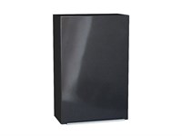 Шкаф верхний с 1-ой дверцей Фьюжн Graphite, Anthracite, 920, 600 В*Ш*Г 920*600*320, фасад МДФ  Anthracite, корпус  Graphite ms2510VVT_45083