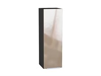 Шкаф верхний с 1-ой дверцей Фьюжн Graphite, Gallant, 920, 300 В*Ш*Г 920*300*320, фасад МДФ  Gallant, корпус  Graphite ms2510VVT_45061