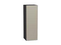 Шкаф верхний с 1-ой дверцей Фьюжн Graphite, Silky Grey, 920, 300 В*Ш*Г 920*300*320, фасад МДФ  Silky Grey, корпус  Graphite ms2510VVT_51994