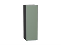 Шкаф верхний с 1-ой дверцей Фьюжн Graphite, Silky Mint, 920, 300 В*Ш*Г 920*300*320, фасад МДФ  Silky Mint, корпус  Graphite ms2510VVT_52012