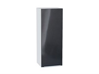 Шкаф верхний с 1-ой дверцей Фьюжн Белый, Anthracite, 920, 350 В*Ш*Г 920*350*320, фасад МДФ  Anthracite, корпус  Белый ms2510VVT_65121