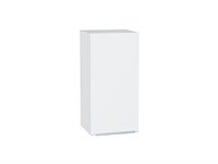 Шкаф верхний с 1-ой дверцей Фьюжн Белый, Silky White, 720, 350 В*Ш*Г 716*350*320, фасад МДФ  Silky White, корпус  Белый ms2510VVT_65084