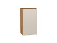 Шкаф верхний с 1-ой дверцей Фьюжн Дуб Вотан, Cream Silk, 720, 400 В*Ш*Г 716*400*320, фасад МДФ  Cream Silk, корпус  Дуб Вотан ms2510VVT_71913