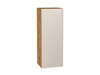 Шкаф верхний с 1-ой дверцей Фьюжн Дуб Вотан, Cream Silk, 920, 350 В*Ш*Г 920*350*320, фасад МДФ  Cream Silk, корпус  Дуб Вотан ms2510VVT_71918