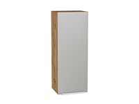 Шкаф верхний с 1-ой дверцей Фьюжн Дуб Вотан, Silky Light Grey, 920, 350 В*Ш*Г 920*350*320, фасад МДФ  Silky Light Grey, корпус  Дуб Вотан ms2510VVT_66593