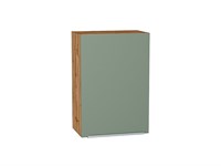 Шкаф верхний с 1-ой дверцей Фьюжн Дуб Вотан, Silky Mint, 720, 500 В*Ш*Г 716*500*320, фасад МДФ  Silky Mint, корпус  Дуб Вотан ms2510VVT_60772