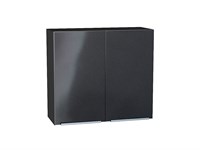Шкаф верхний с 2-мя дверцами Фьюжн Graphite, Anthracite, 720, 800 В*Ш*Г 716*800*320, фасад МДФ  Anthracite, корпус  Graphite ms2510VVT_36781