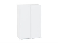 Шкаф верхний с 2-мя дверцами Фьюжн Белый, Silky White, 920, 600 В*Ш*Г 920*600*320, фасад МДФ  Silky White, корпус  Белый ms2510VVT_52044