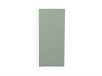 Шкаф верхний торцевой Фьюжн Белый, Silky Mint, 920 В*Ш*Г 920*300*306, фасад МДФ  Silky Mint, корпус  Белый ms2510VVT_52080