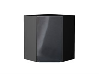 Шкаф верхний угловой Фьюжн Graphite, Anthracite, 720 В*Ш*Г 716*600*600, фасад МДФ  Anthracite, корпус  Graphite ms2510VVT_36790