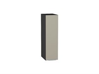 Шкаф верхний бутылочница Фьюжн Graphite, Silky Grey, 720, 200 В*Ш*Г 716*200*320, фасад МДФ  Silky Grey, корпус  Graphite ms2510VVT_51838