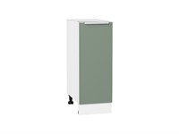 Шкаф нижний с 1-ой дверцей Фьюжн Белый, Silky Mint, 300 В*Ш*Г 816*300*480, фасад МДФ  Silky Mint, корпус  Белый ms2510VVT_52154