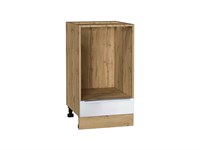Шкаф нижний под духовку Фьюжн Дуб Вотан, Angel, 450 В*Ш*Г 816*450*476, фасад МДФ  Angel, корпус  Дуб Вотан ms2510VVT_67074