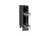 Каркас нижнего шкафа бутылочницы НБ 200М Graphite В*Ш*Г 816*200*462 ms2510VVT_084-0949 (54136)
