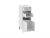 Каркас нижнего шкафа с 3-мя ящиками Н 303 Белый В*Ш*Г 816*300*462 ms2510VVT_084-0053 (29745)