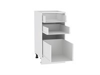 Каркас нижнего шкафа с 3-мя ящиками Н 403 Белый В*Ш*Г 816*400*462 ms2510VVT_084-0055 (29748)