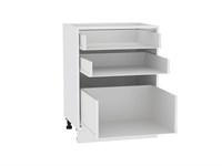 Каркас нижнего шкафа с 3-мя ящиками Н 603 Белый В*Ш*Г 816*600*462 ms2510VVT_084-0059 (29752)