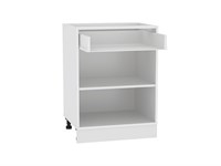Каркас нижнего шкафа с одним ящиком Н 601М Белый В*Ш*Г 816*600*462 ms2510VVT_084-0107 (29460)