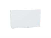 Фасад ФГП Фьюжн 45.80 В*Ш*Г 456*796*18, фасад МДФ  Silky White ms2510VVT_078-7133 (57156)