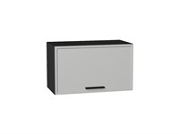 Шкаф верхний горизонтальный Фрейм Graphite, Grey Silk, 360, 600 В*Ш*Г 358*600*324, фасад МДФ  Grey Silk, корпус  Graphite ms2510VVT_68893