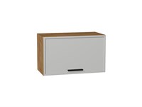 Шкаф верхний горизонтальный Фрейм Дуб Вотан, Grey Silk, 360, 600 В*Ш*Г 358*600*324, фасад МДФ  Grey Silk, корпус  Дуб Вотан ms2510VVT_68890