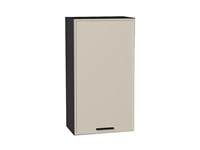 Шкаф верхний с 1-ой дверцей Фрейм Graphite, Cream Silk, 920, 500 В*Ш*Г 920*500*324, фасад МДФ  Cream Silk, корпус  Graphite ms2510VVT_69841
