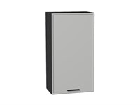 Шкаф верхний с 1-ой дверцей Фрейм Graphite, Grey Silk, 920, 500 В*Ш*Г 920*500*324, фасад МДФ  Grey Silk, корпус  Graphite ms2510VVT_68949