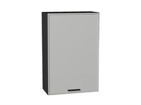 Шкаф верхний с 1-ой дверцей Фрейм Graphite, Grey Silk, 920, 600 В*Ш*Г 920*600*324, фасад МДФ  Grey Silk, корпус  Graphite ms2510VVT_68950