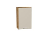 Шкаф верхний с 1-ой дверцей Фрейм Дуб Вотан, Cream Silk, 720, 450 В*Ш*Г 716*450*324, фасад МДФ  Cream Silk, корпус  Дуб Вотан ms2510VVT_69818