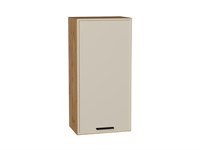 Шкаф верхний с 1-ой дверцей Фрейм Дуб Вотан, Cream Silk, 920, 450 В*Ш*Г 920*450*324, фасад МДФ  Cream Silk, корпус  Дуб Вотан ms2510VVT_69824