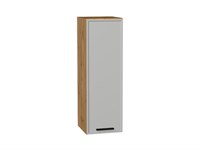 Шкаф верхний с 1-ой дверцей Фрейм Дуб Вотан, Grey Silk, 920, 300 В*Ш*Г 920*300*324, фасад МДФ  Grey Silk, корпус  Дуб Вотан ms2510VVT_68933