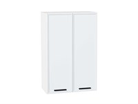 Шкаф верхний с 2-мя дверцами Фрейм Белый, White Silk, 920, 600 В*Ш*Г 920*600*324, фасад МДФ  White Silk, корпус  Белый ms2510VVT_66897