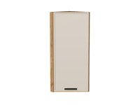 Шкаф верхний торцевой Фрейм Дуб Вотан, Cream Silk, 920 В*Ш*Г 920*300*310, фасад МДФ  Cream Silk, корпус  Дуб Вотан ms2510VVT_69848