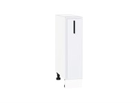Шкаф нижний с 1-ой дверцей Фрейм Белый, White Silk, 200 В*Ш*Г 816*200*484, фасад МДФ  White Silk, корпус  Белый ms2510VVT_66937