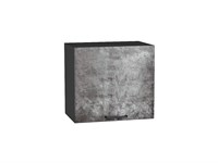 Шкаф верхний горизонтальный Флэт Graphite, Temple Stone 2S, 460, 500 В*Ш*Г 458*500*318, фасад ЛДСП  Temple Stone 2S, корпус  Graphite ms2510VVT_57184