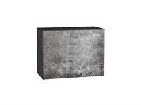 Шкаф верхний горизонтальный Флэт Graphite, Temple Stone 2S, 460, 600 В*Ш*Г 458*600*318, фасад ЛДСП  Temple Stone 2S, корпус  Graphite ms2510VVT_57185