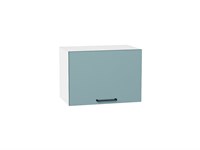 Шкаф верхний горизонтальный Флэт Белый, Grey-green In 2S, 360, 500 В*Ш*Г 358*500*318, фасад ЛДСП  Grey-green In 2S, корпус  Белый ms2510VVT_56879