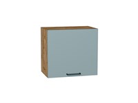 Шкаф верхний горизонтальный Флэт Дуб Вотан, Grey-green In 2S, 460, 500 В*Ш*Г 458*500*318, фасад ЛДСП  Grey-green In 2S, корпус  Дуб Вотан ms2510VVT_62384