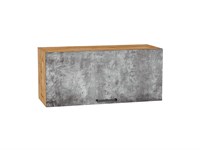 Шкаф верхний горизонтальный Флэт Дуб Вотан, Temple Stone 2S, 360, 800 В*Ш*Г 358*800*318, фасад ЛДСП  Temple Stone 2S, корпус  Дуб Вотан ms2510VVT_62393