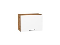 Шкаф верхний горизонтальный Флэт Дуб Вотан, White In 2S, 360, 500 В*Ш*Г 358*500*318, фасад ЛДСП  White In 2S, корпус  Дуб Вотан ms2510VVT_62365