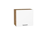 Шкаф верхний горизонтальный Флэт Дуб Вотан, White In 2S, 460, 500 В*Ш*Г 458*500*318, фасад ЛДСП  White In 2S, корпус  Дуб Вотан ms2510VVT_62374