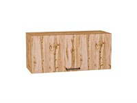 Шкаф верхний горизонтальный Флэт Дуб Вотан, Wotan Oak 2S, 360, 800 В*Ш*Г 358*800*318, фасад ЛДСП  Wotan Oak 2S, корпус  Дуб Вотан ms2510VVT_62388
