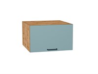 Шкаф верхний горизонтальный глубокий Флэт Дуб Вотан, Grey-green In 2S, 600 В*Ш*Г 358*600*574, фасад ЛДСП  Grey-green In 2S, корпус  Дуб Вотан ms2510VVT_62355