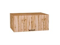Шкаф верхний горизонтальный глубокий Флэт Дуб Вотан, Wotan Oak 2S, 800 В*Ш*Г 358*800*574, фасад ЛДСП  Wotan Oak 2S, корпус  Дуб Вотан ms2510VVT_62358