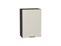 Шкаф верхний с 1-ой дверцей Флэт Graphite, Cashmere In 2S, 720, 500 В*Ш*Г 716*500*318, фасад ЛДСП  Cashmere In 2S, корпус  Graphite ms2510VVT_55766